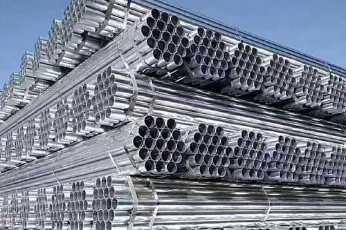 Galvanized round pipe